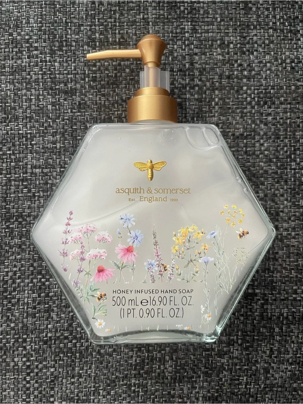 Honey Infused Hand Soap — White